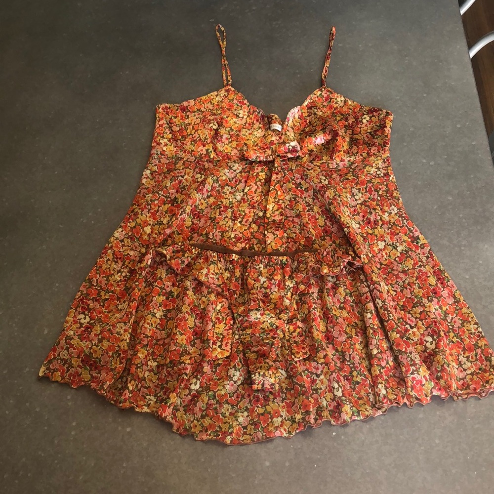Victoria’s Secret Matching Floral Lingerie Set